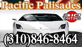 window tinting in Pacific Palisades