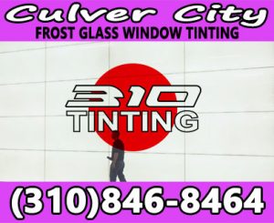 Culver City frost glass window tinting