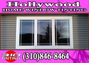 Hollywood Residential window tinting install