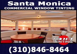 commercial window tinting Santa Monica