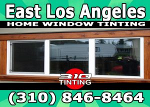 Home window tinting East LA