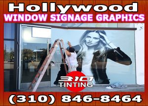 commercial window tinting Hollywood store