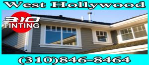 residential window tinting in Hollywood