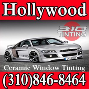 Window tinting in Hollywood