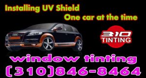 installing UV shield audi suv